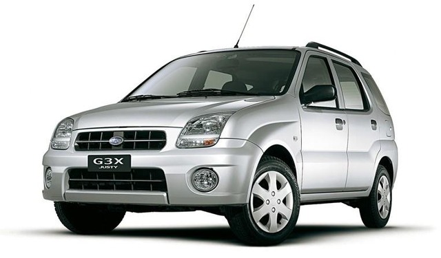 Subaru Justy III Hatchback (09.2003 - 09.2007)